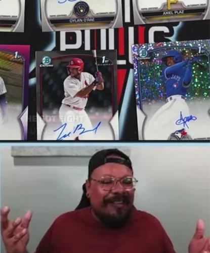 WE HIT 8 AUTOS IN 1 PACK OF 2023 BOWMAN CHROME BASEBALL!! image13